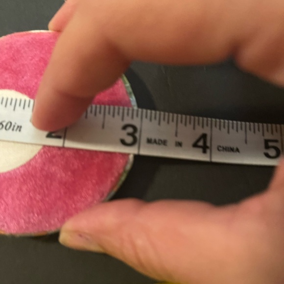 Small Bird Vintage Painted Ceramic Convex Art Work - Picture 5 of 6